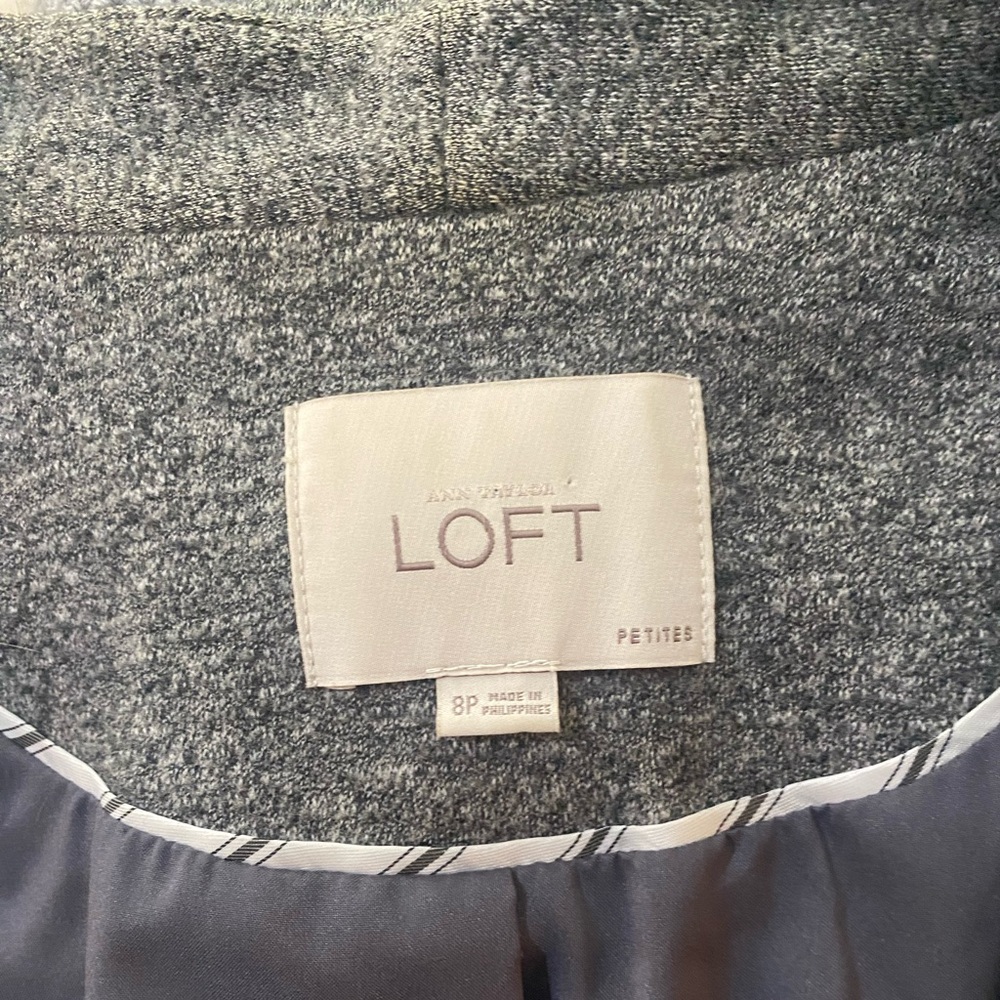 Loft Tweed Blazer, size 8P - Picture 2 of 7
